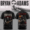 Bryan Adams Merch Roll With The Punches Tour T-Shirt Great Gifts For Bryan Adams Fans - Gearneko