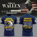 Morgan Wallen x Michigan Wolverines Still The Problem Tour 2026 T-Shirt Morgan Wallen Music Apparel - Gearneko