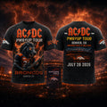 AC DC x Denver Broncos Merch Power Up Tour 2026 Shirt ACDC Music Outfits Great Gift For Brother - Gearneko