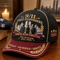 911 25th Anniversary We Will Never Forget Hat 9 11 2001 Baseball Cap Gift Ideas - Gearneko