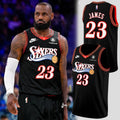 LeBron James Merch x Philadelphia 76ers No 23 Jersey Philadelphia 76ers Clothing - Gearneko