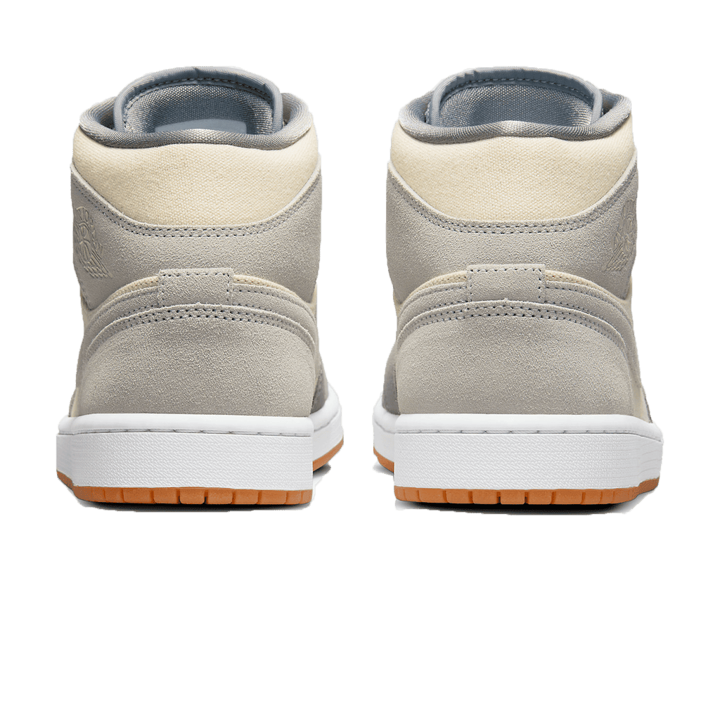 Air Jordan 1 Mid Coconut Milk Particle Grey