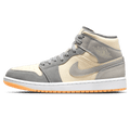 Air Jordan 1 Mid Coconut Milk Particle Grey