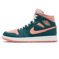 Air Jordan 1 Mid Wmns Dark Teal Green