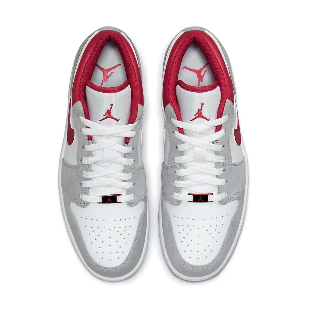 Air Jordan 1 Low SE Light Smoke Grey Gym Red