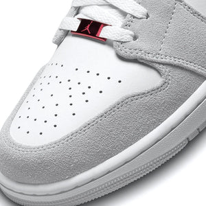 Air Jordan 1 Low SE Light Smoke Grey Gym Red