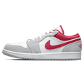 Air Jordan 1 Low SE Light Smoke Grey Gym Red