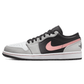 Air Jordan 1 Low Black Grey Pink