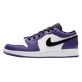 Air Jordan 1 Low GS Court Purple White