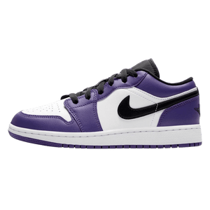 Air Jordan 1 Low GS Court Purple White