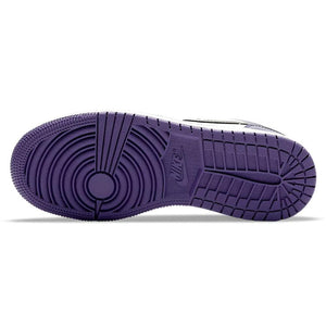 Air Jordan 1 Low GS Court Purple White