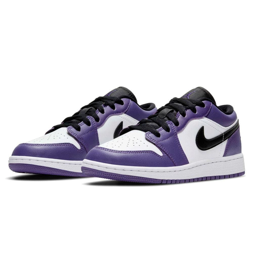 Air Jordan 1 Low GS Court Purple White