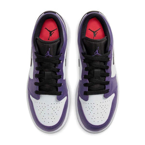 Air Jordan 1 Low GS Court Purple White