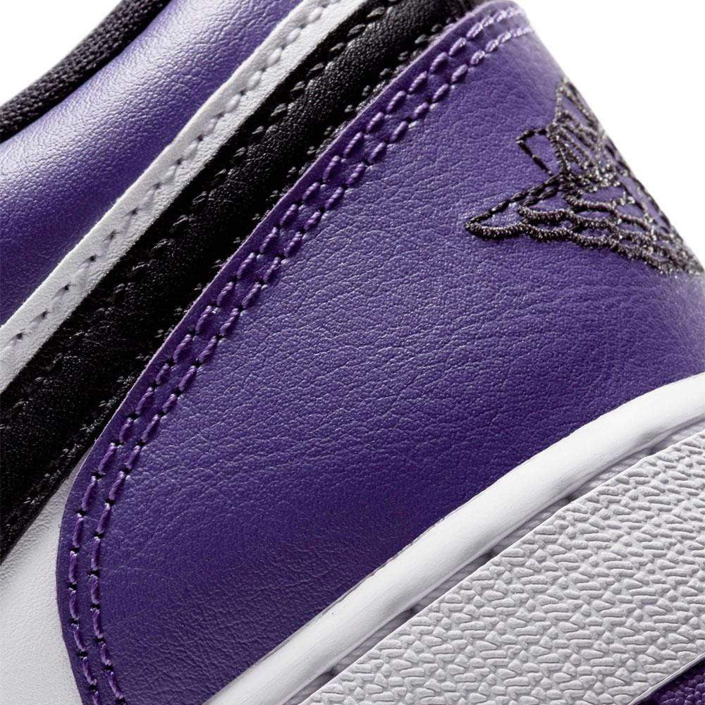 Air Jordan 1 Low GS Court Purple White