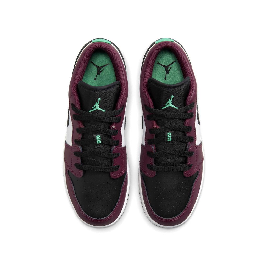 Air Jordan 1 Low GS Dark Beetroot Roma Green