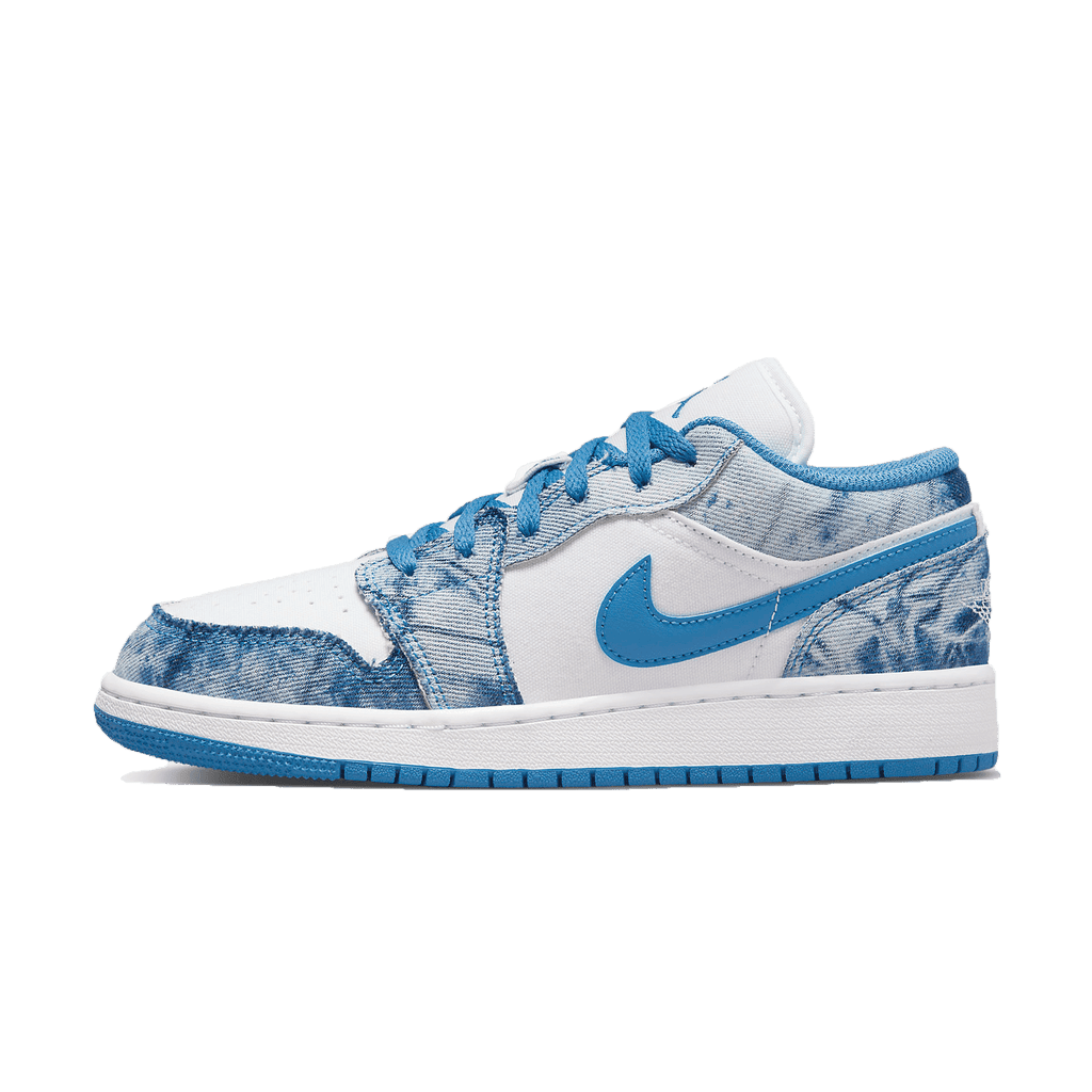 Air Jordan 1 Low GS Washed Denim