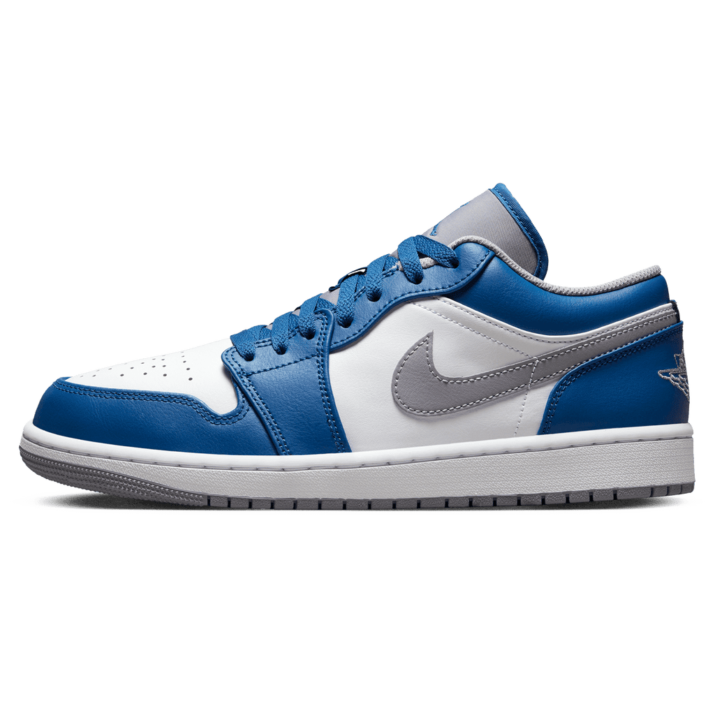 Air Jordan 1 Low True Blue Cement