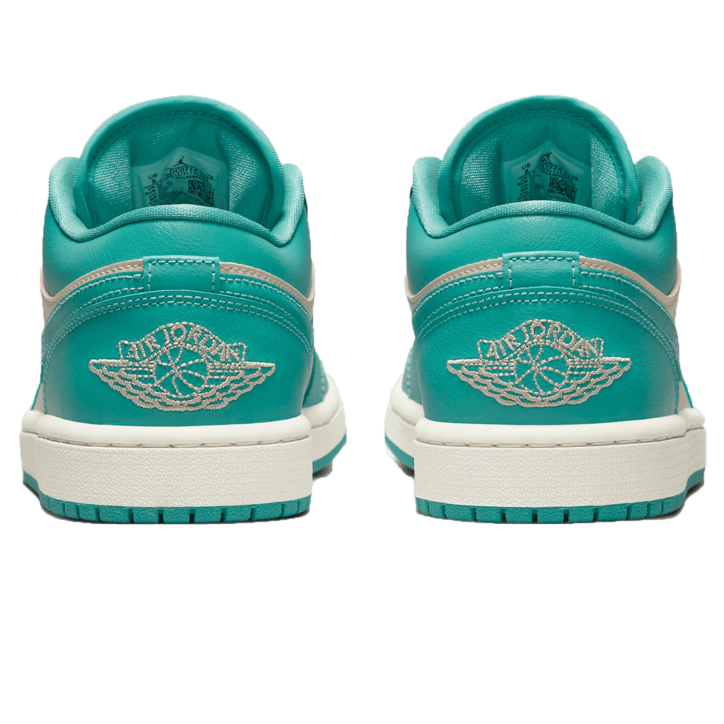 Air Jordan 1 Low Wmns Tropical Teal Sandy Beige