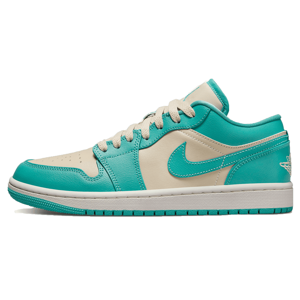 Air Jordan 1 Low Wmns Tropical Teal Sandy Beige
