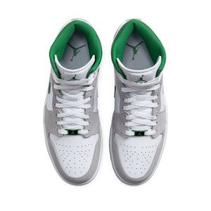 Air Jordan 1 Mid SE Grey Pine Green