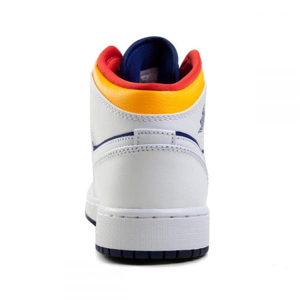 Air Jordan 1 GS Mid White Laser