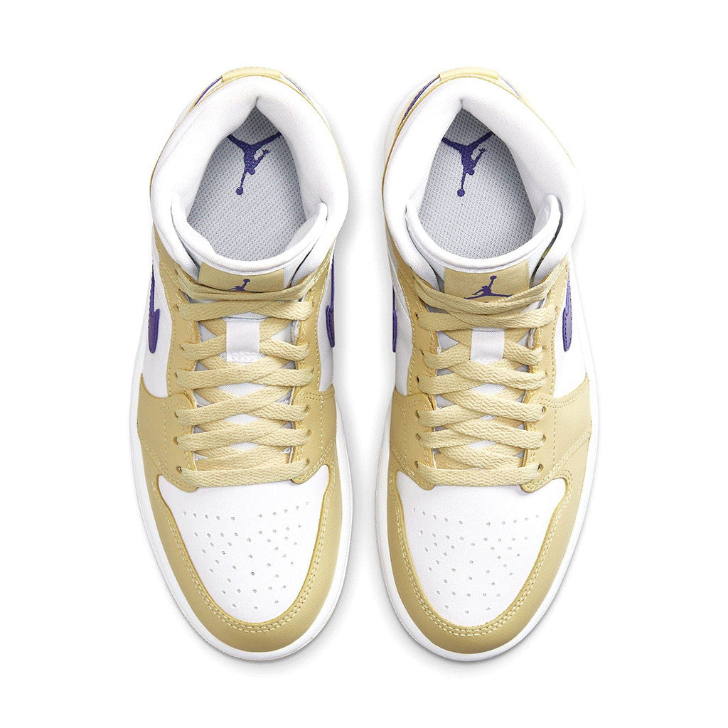 Air Jordan 1 Mid Wmns Lemon Wash