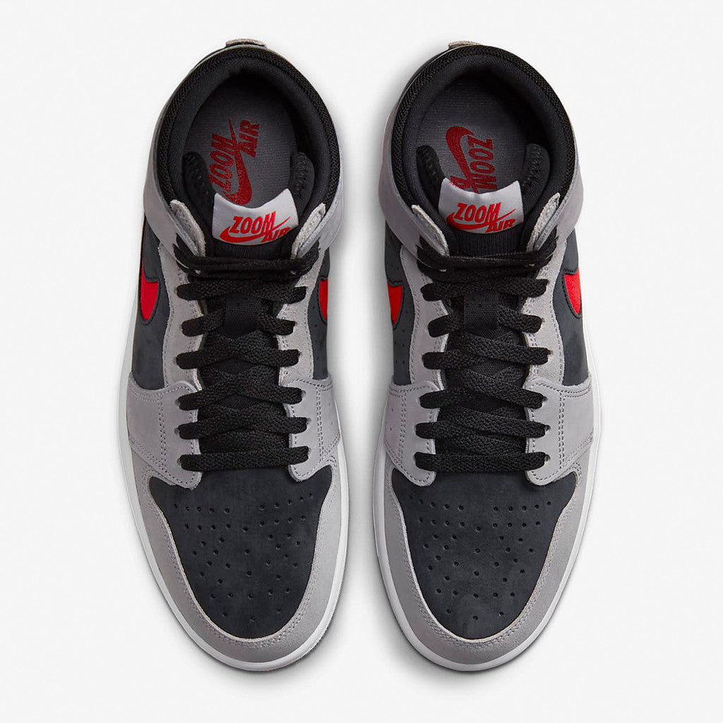 Air Jordan 1 Zoom Black/Cement Grey/White/Fire Red