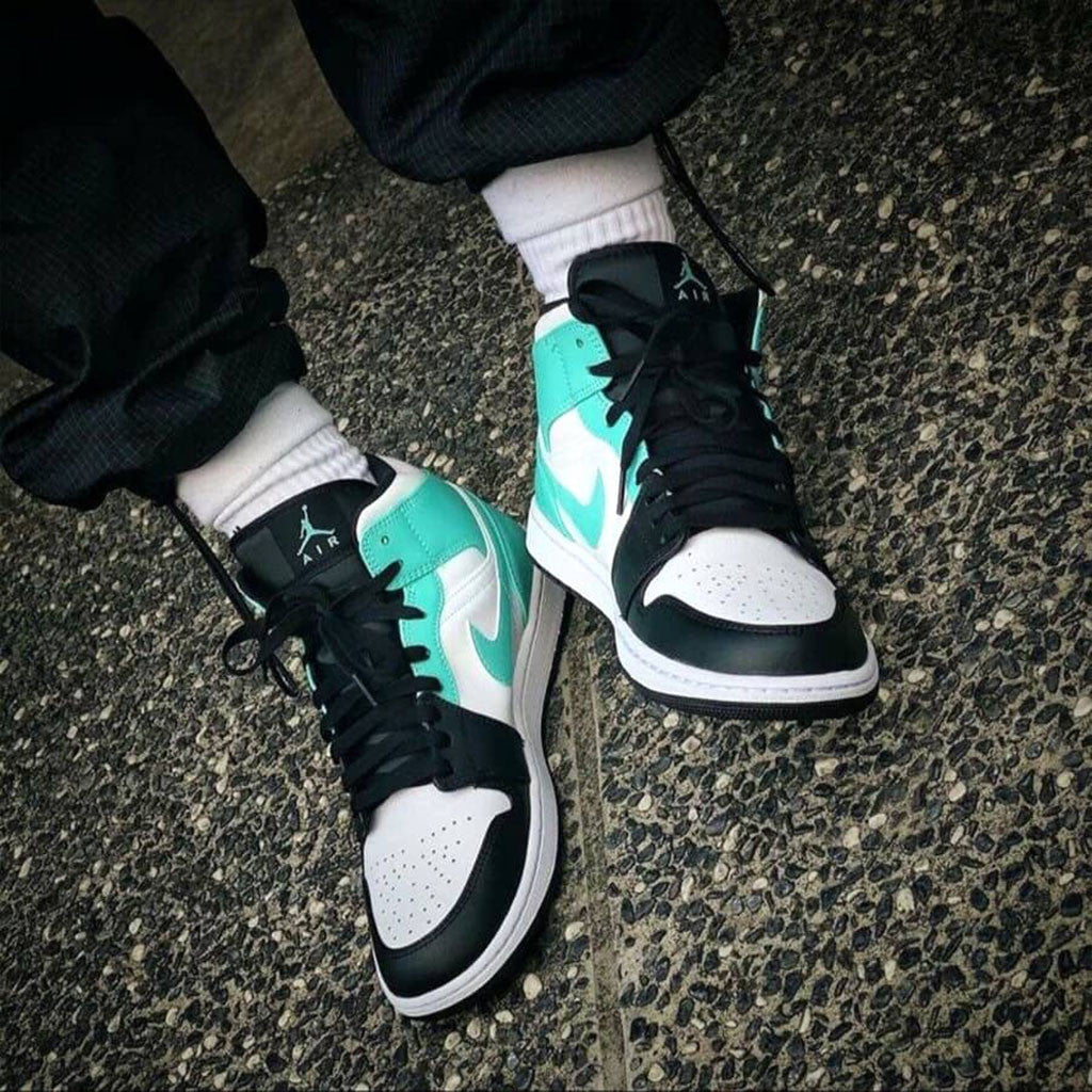 Air Jordan 1 Mid Island Green