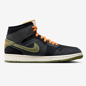 Air Jordan 1 Mid Se Craft Anthracite/Light Olive