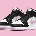Air Jordan 1 Mid GS Light Arctic Pink