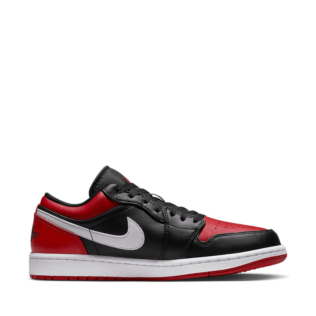 Air Jordan 1 Low Black, Gym Red and White