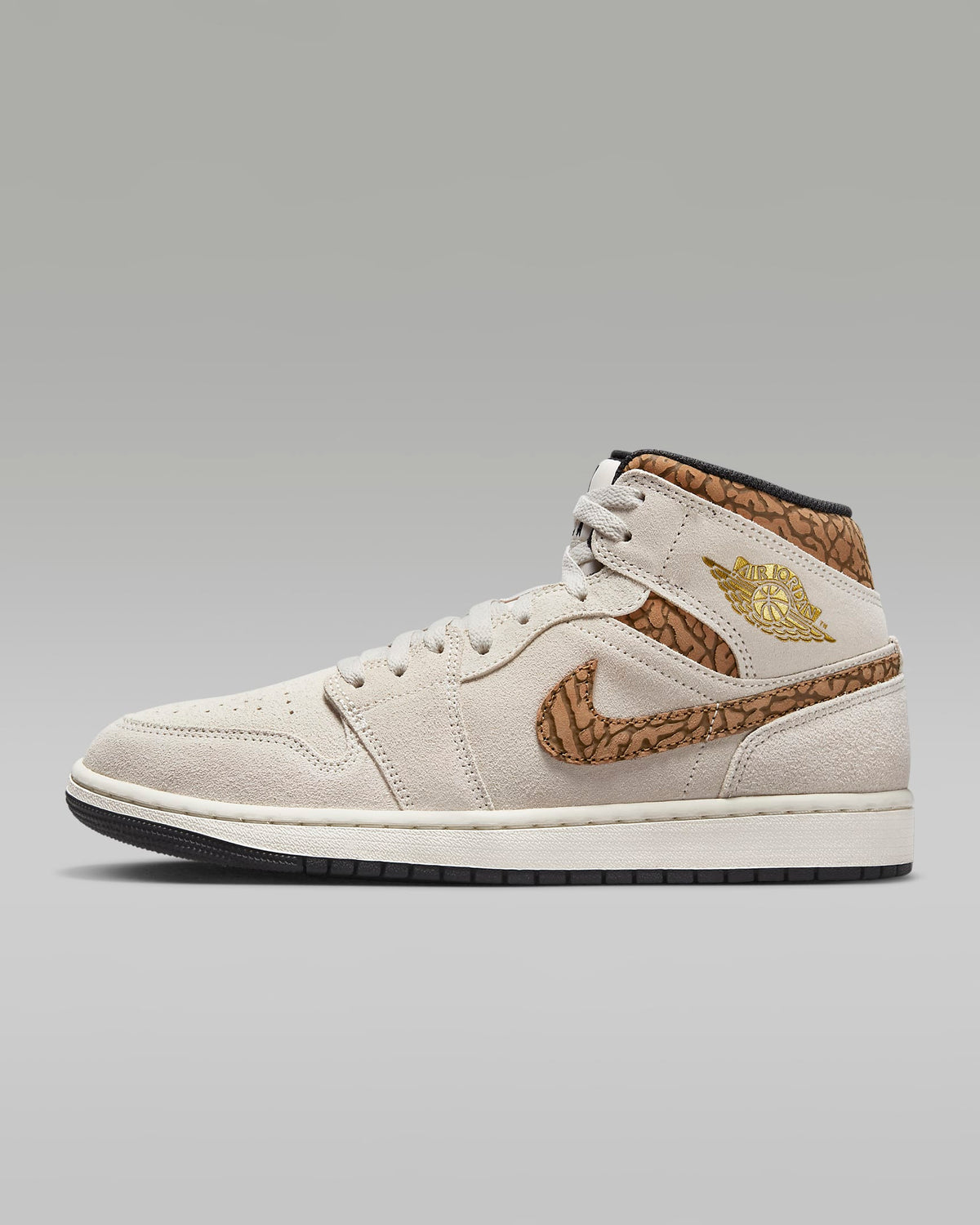 Air Jordan 1 Mid SE Brown Elephant