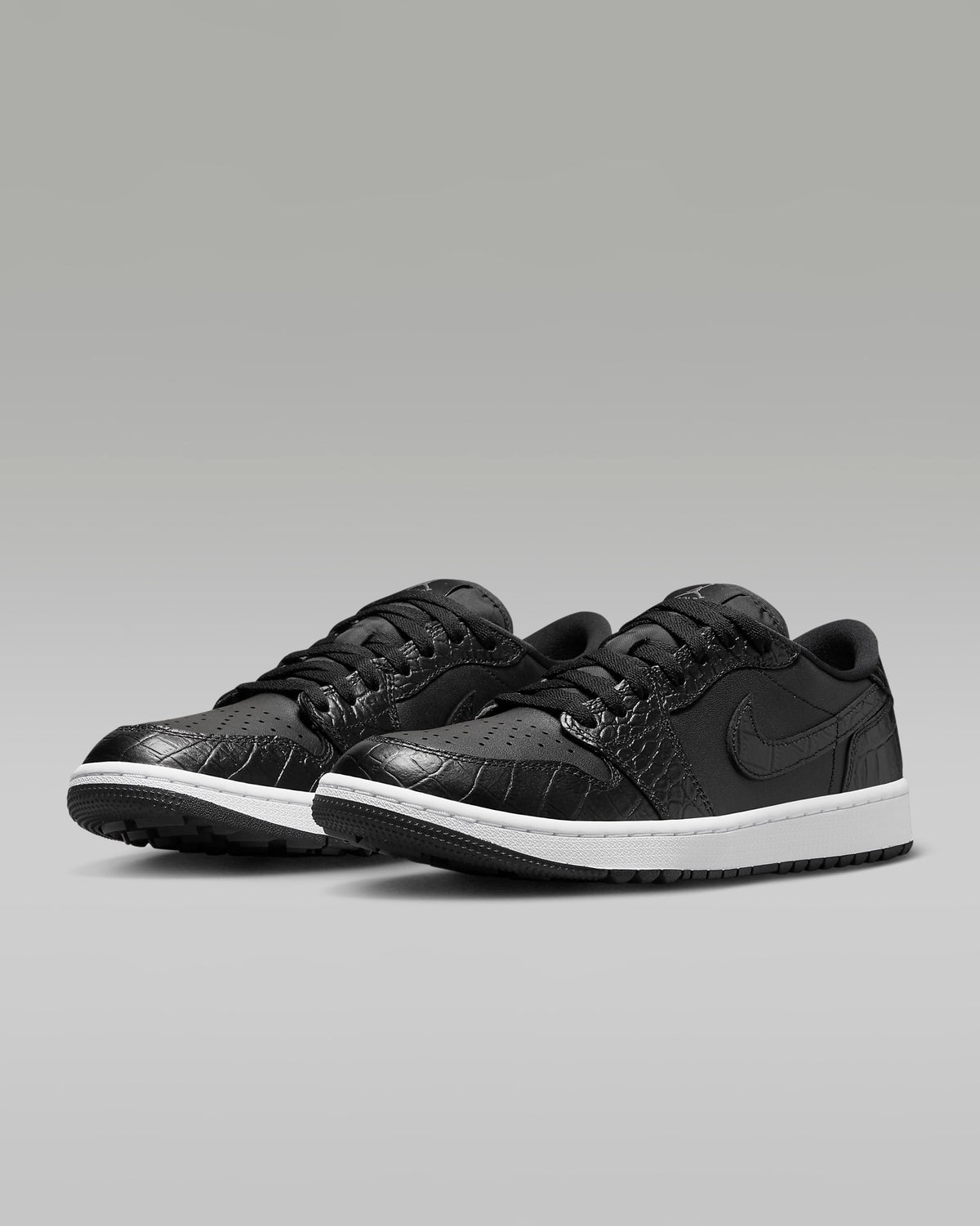 Air Jordan 1 Low Golf Black Crocodile
