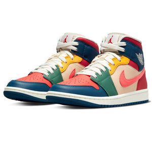 Air Jordan 1 Mid SE Wmns Multi-Color