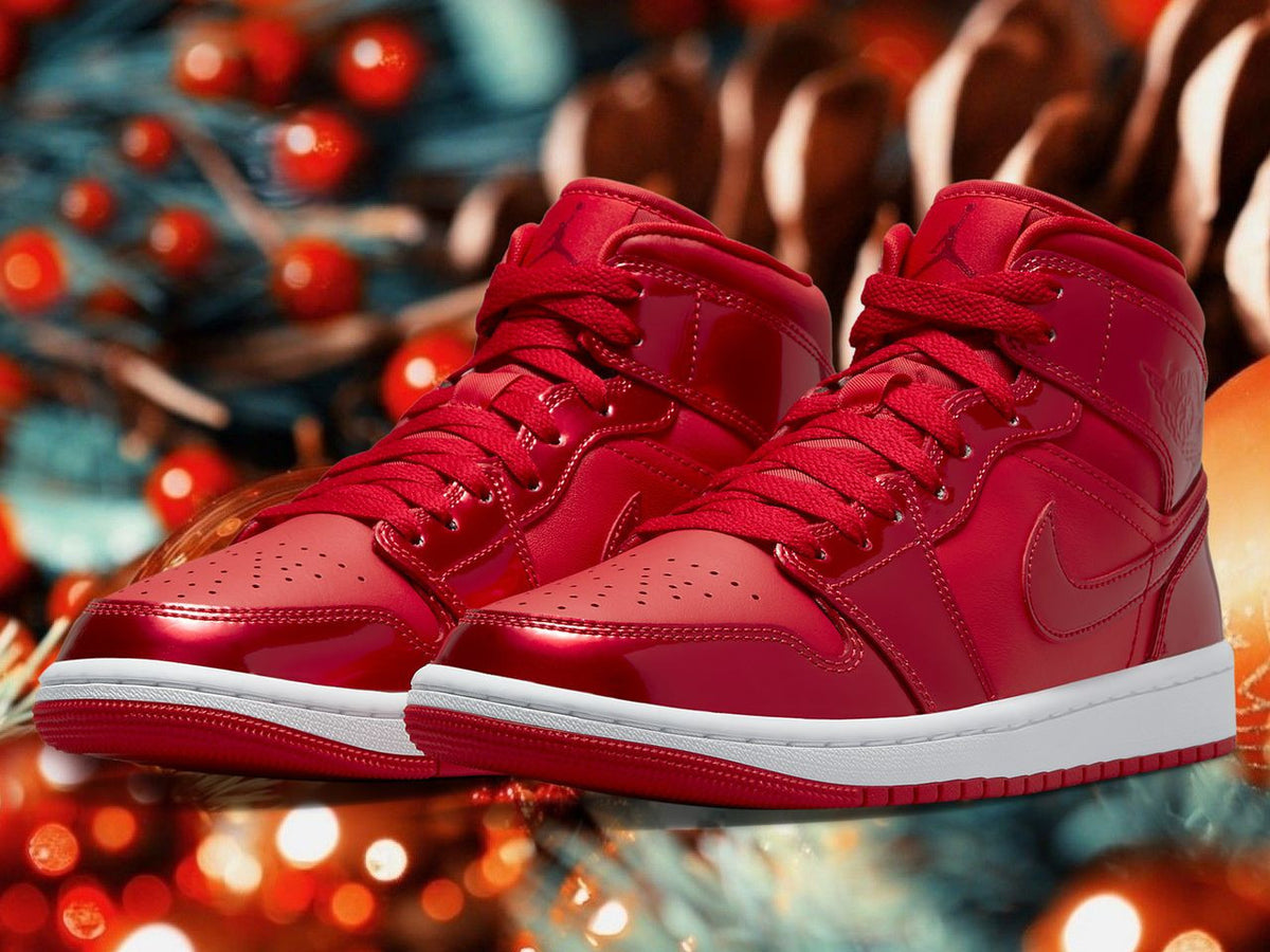 Air Jordan 1 Mid SE University Red Pomegranate
