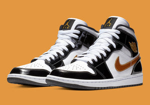 Air Jordan 1 Mid SE Black/Gold