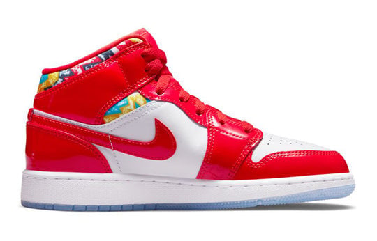 Air Jordan 1 Mid SE GS Barcelona Sweater