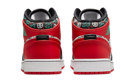 Air Jordan 1 Mid SE Ugly Christmas Sweater