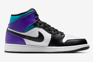 Air Jordan 1 Mid Court Purple Tropical Twist