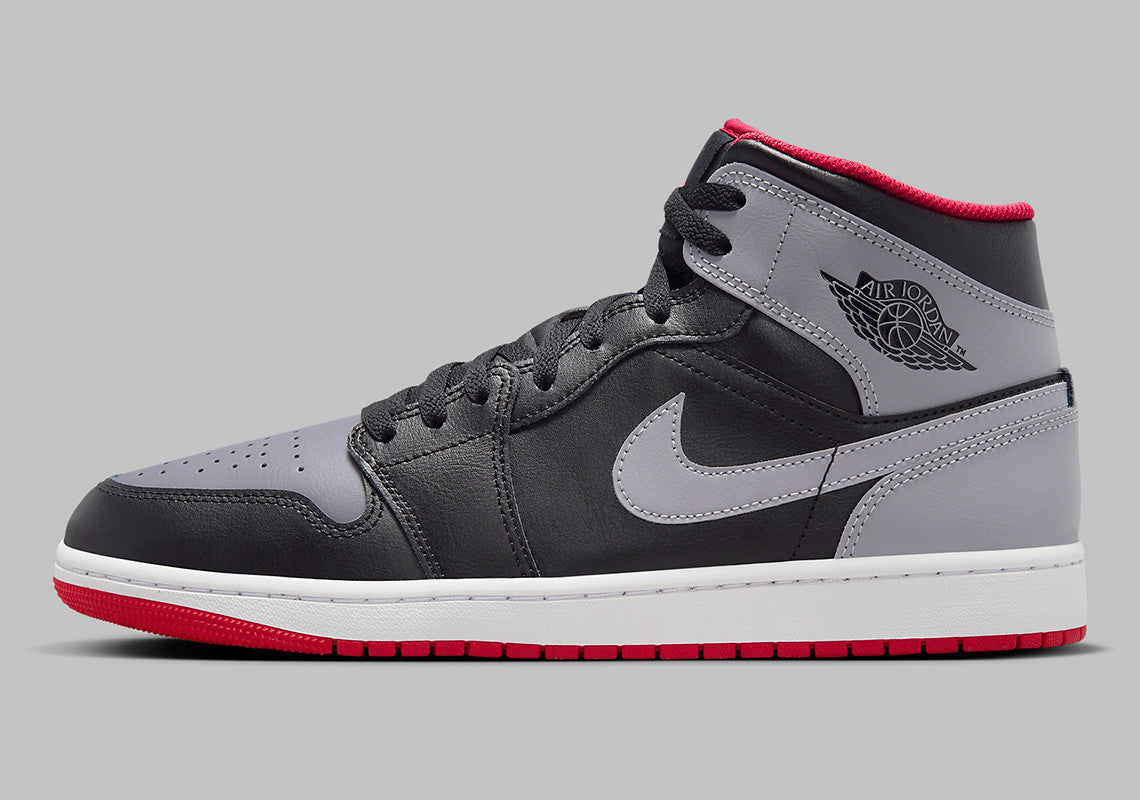 Air Jordan 1 Mid Black Cement Carries On Tradition