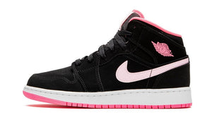 AIR JORDAN 1 MID (GS) Black Digital Pink