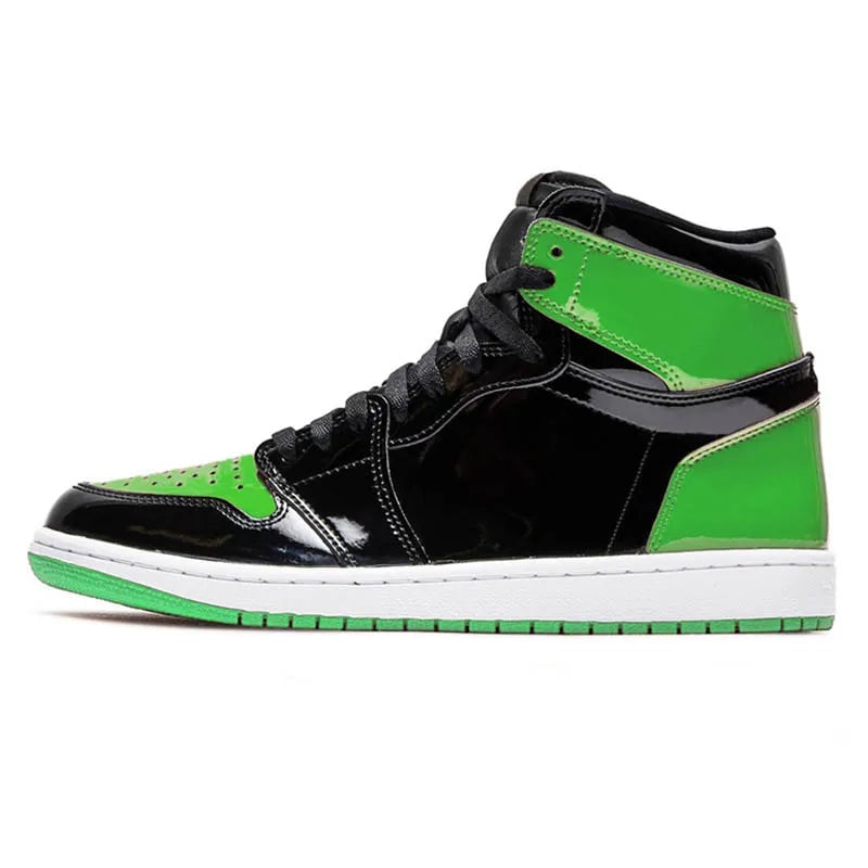 Air Jordan 1 High OG Lucky Green Patent