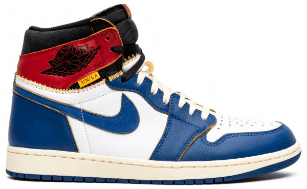Air Jordan 1 Retro High UNLA Blue Toe Storm Blue
