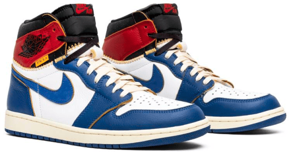 Air Jordan 1 Retro High UNLA Blue Toe Storm Blue