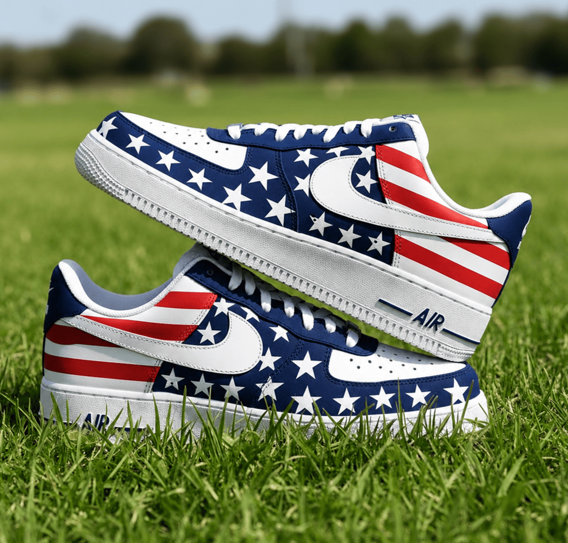 Custom Air Force 1 Independence Day