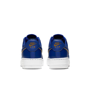 Air Force 1 Low Blue Gold Swoosh Custom