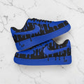 Black Blue Drip Air Force 1 Custom Trend