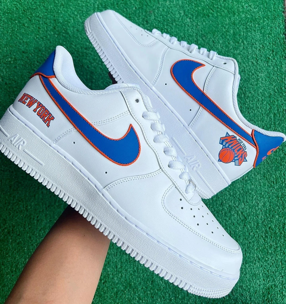 NY Knicks Custom Air Force 1