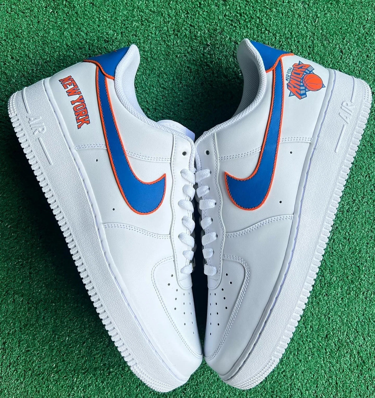 NY Knicks Custom Air Force 1