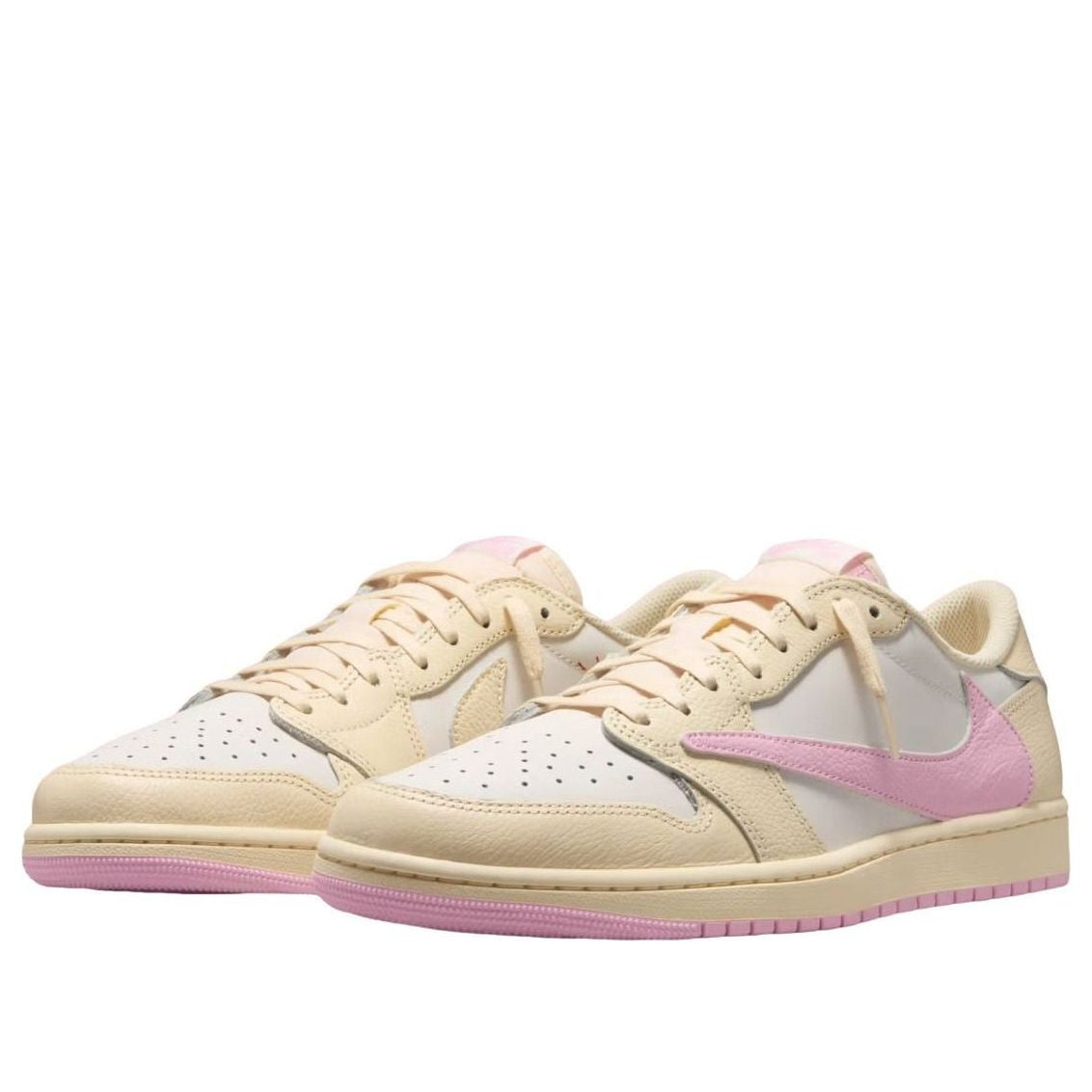 Air Jordan 1 Low OG x Travis Scott Shy Pink